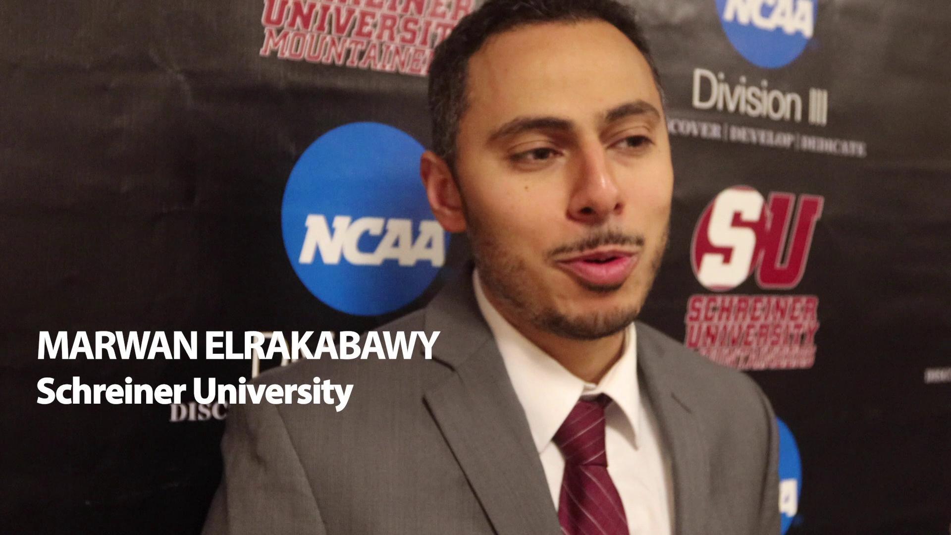 Schreiner University Basketball Coach Marwan Elrakabawy On His