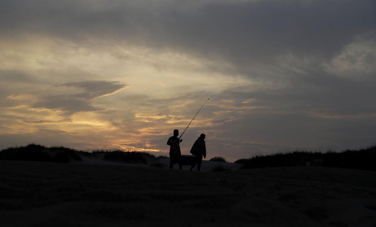 Virus Outbreak Texas Beaches