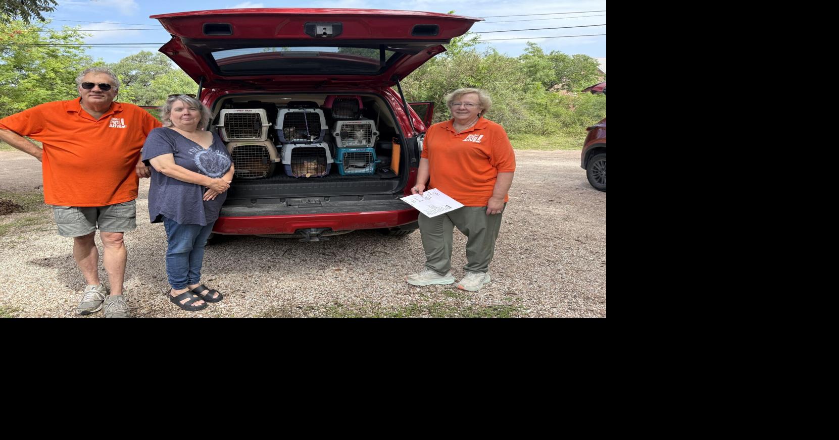 Kerrville Pets Alive! rescues animals from floodwaters