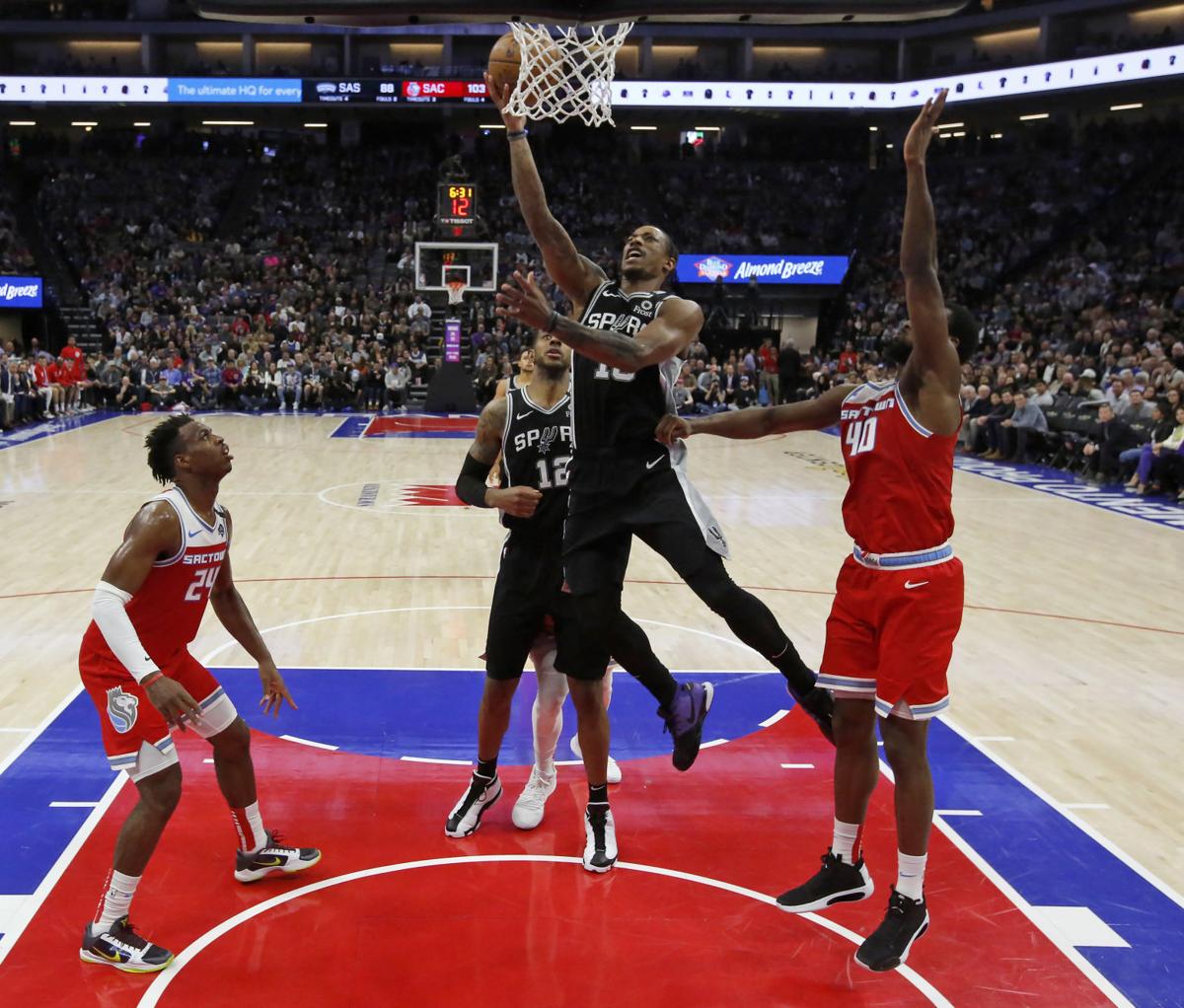 Spurs Kings Basketball