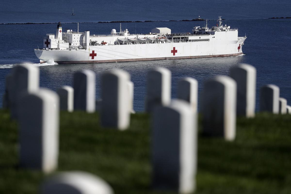 APTOPIX Virus Outbreak Mercy Hospital Ship