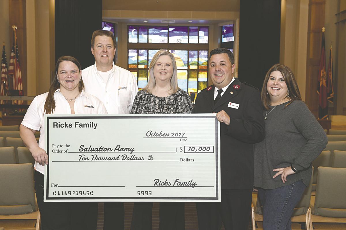 Salvation Army Gets 10k Donation As Ricks Furniture Closes Its