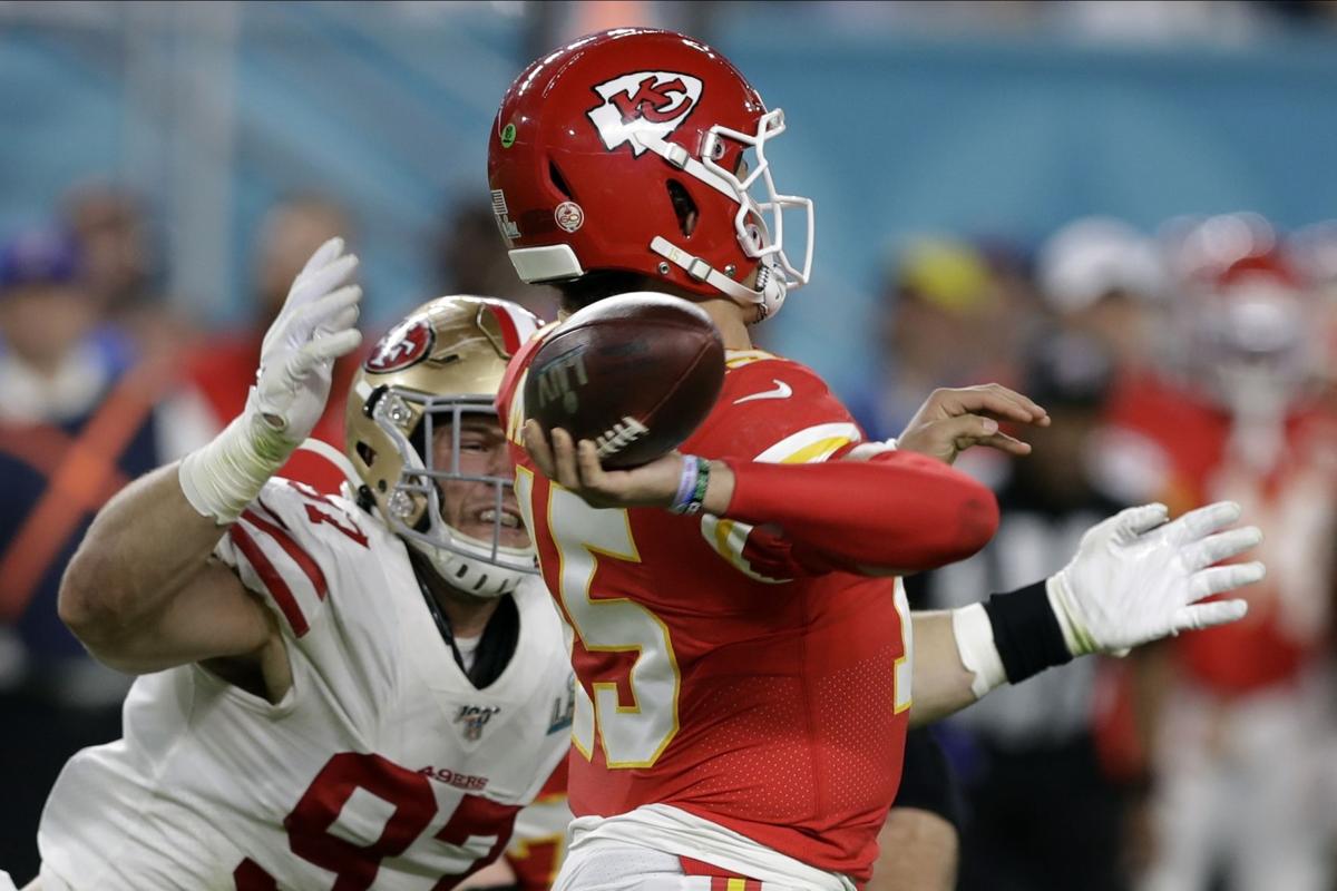 49ers Chiefs Super Bowl Football