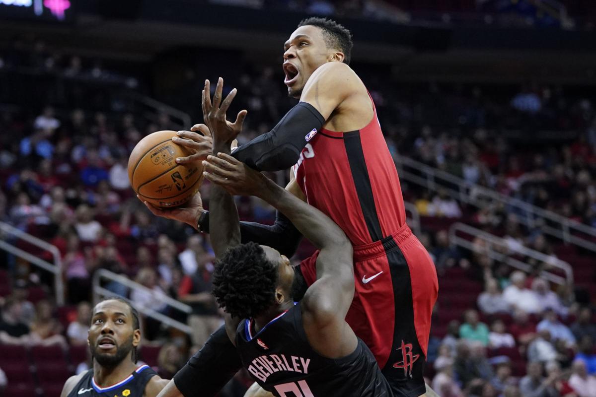 Clippers Rockets Basketball