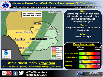 Strong storms possible later today | Promotions | dailytimes.com