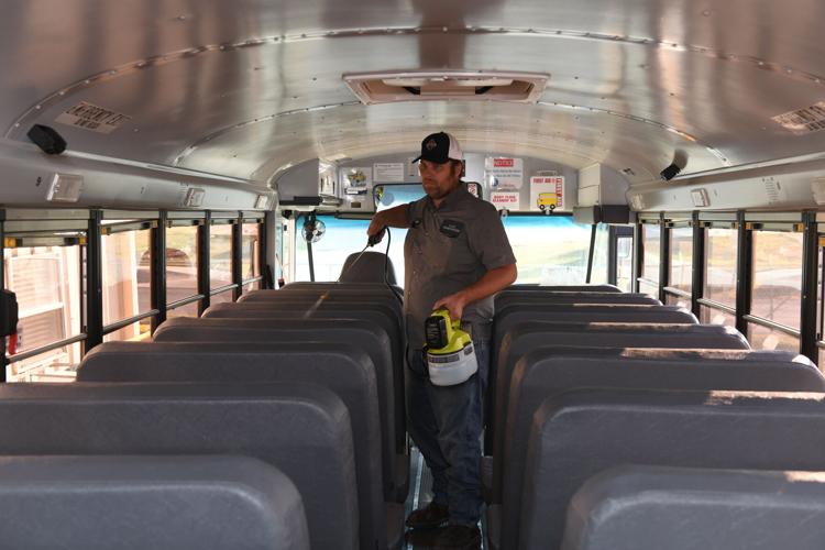 kisd-buses-are-ready-for-the-first-day-of-school-and-controlling-covid