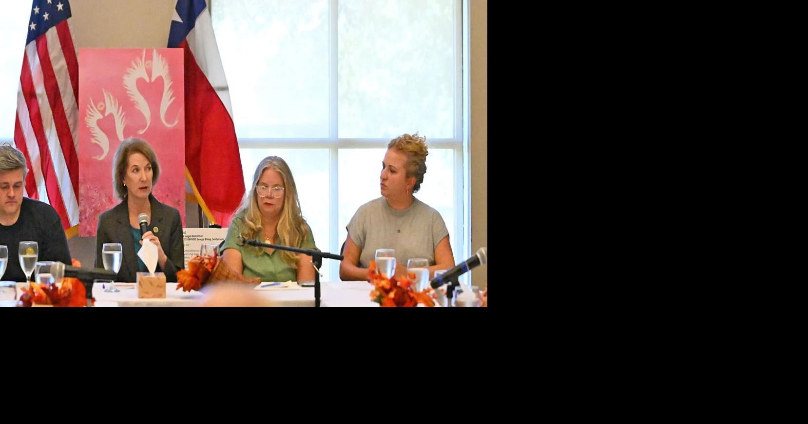 Vikki Goodwin hears Kerrville flood recovery concerns during roundtable ...
