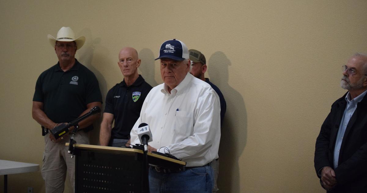 Rob Kelly President Rdc Judge Rob Kelly addresses flood updates in press conference | News ...