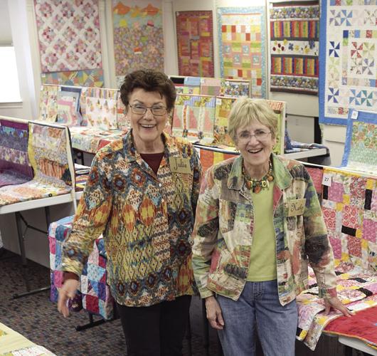 Quilting for a cause Creations celebrates 40th birthday with child