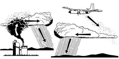 Self-made scientist invents cloud seeding