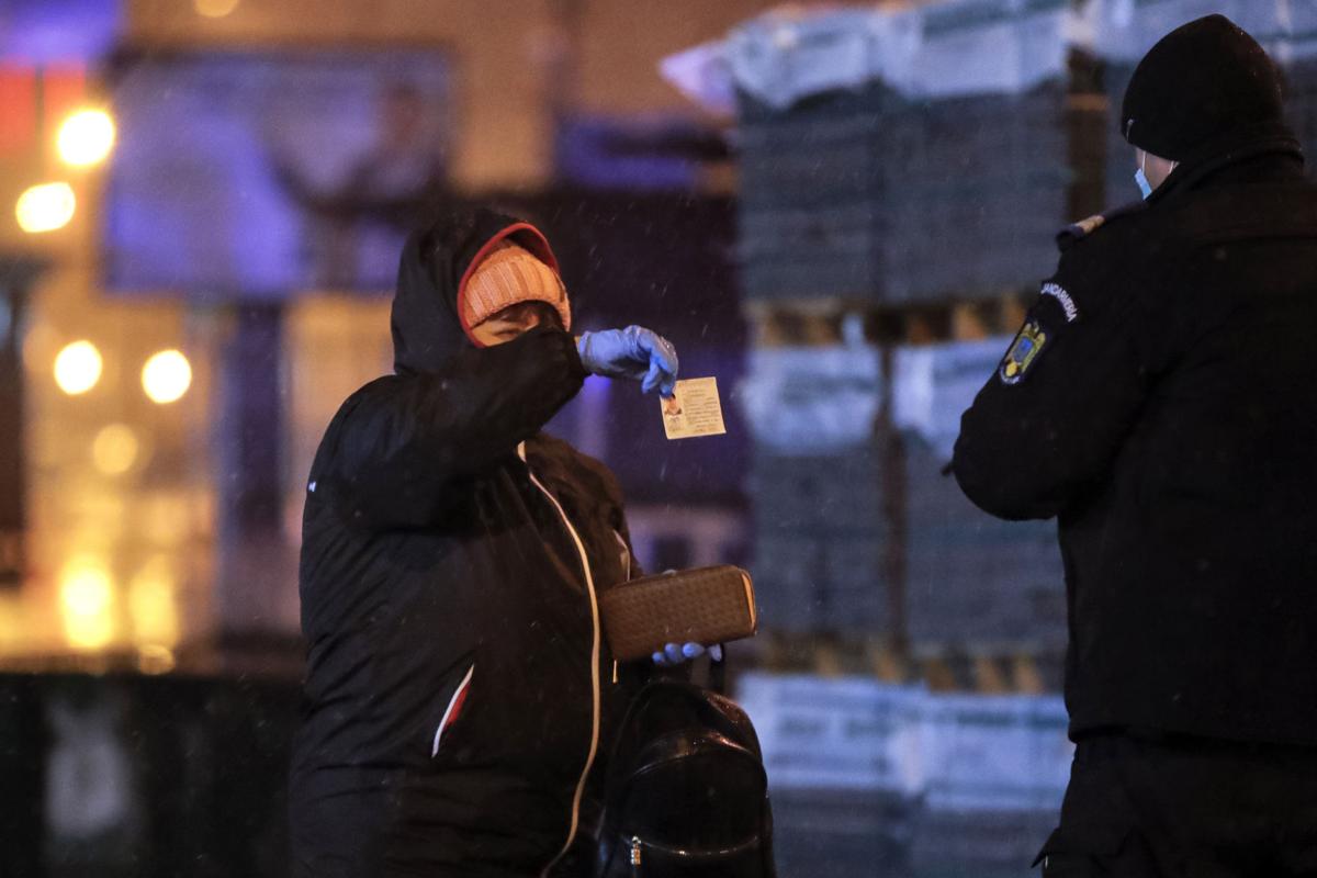 Virus Outbreak Romania Lockdown