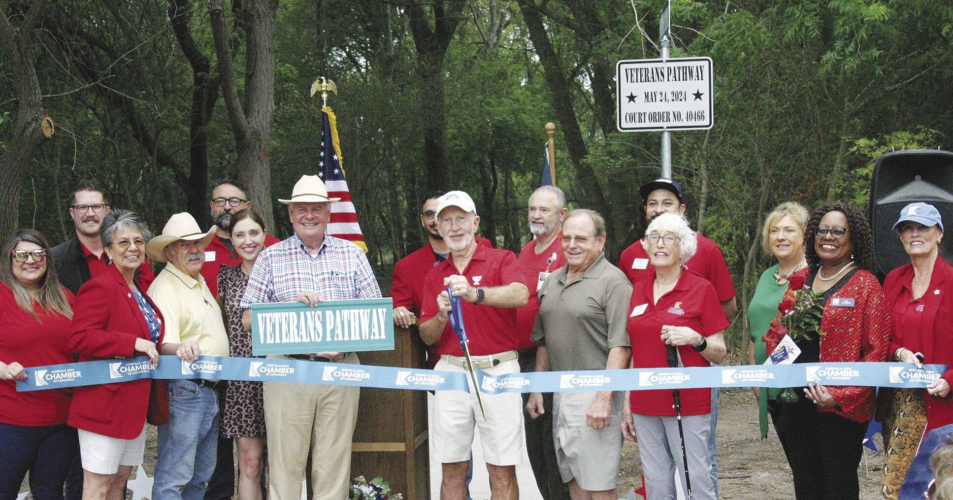 Ribbon-cutting ceremony marks opening of Veterans Pathway - Vimarsana News