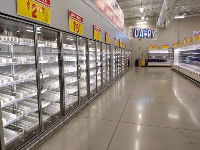 Low food, gas supplies have people scrambling Weather