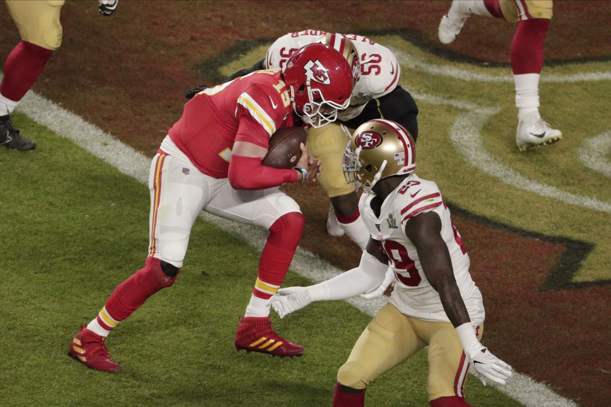 49ers Chiefs Super Bowl Football