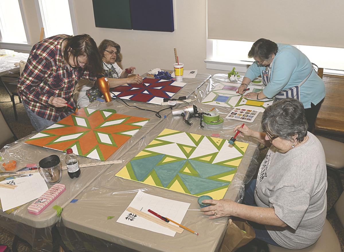 A Square Deal Locals Learn About Painting Barn Quilts News