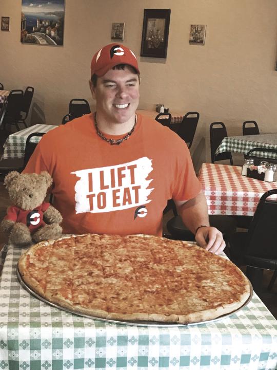 Professional eater is 1st to win local pizza challenge News