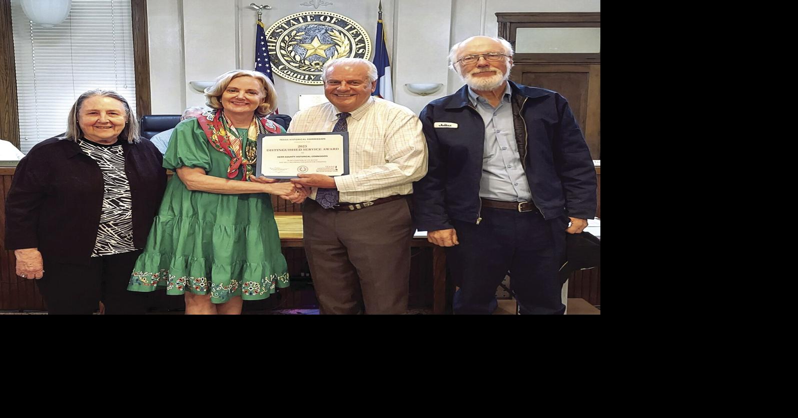 Kerr County Historical Commission earns state award for distinguished ...