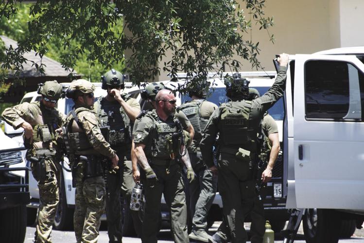 Kerr County Sheriff’s Office Special Operations Team conducts practice
