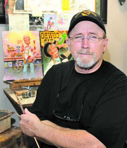 Ingram artist Mike Scovel does it all - Daily Times: Home - Ingram ...