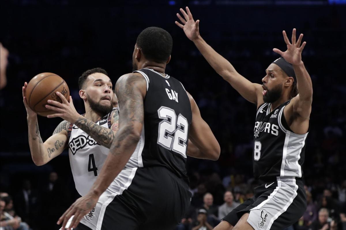 CORRECTION Spurs Nets Basketball