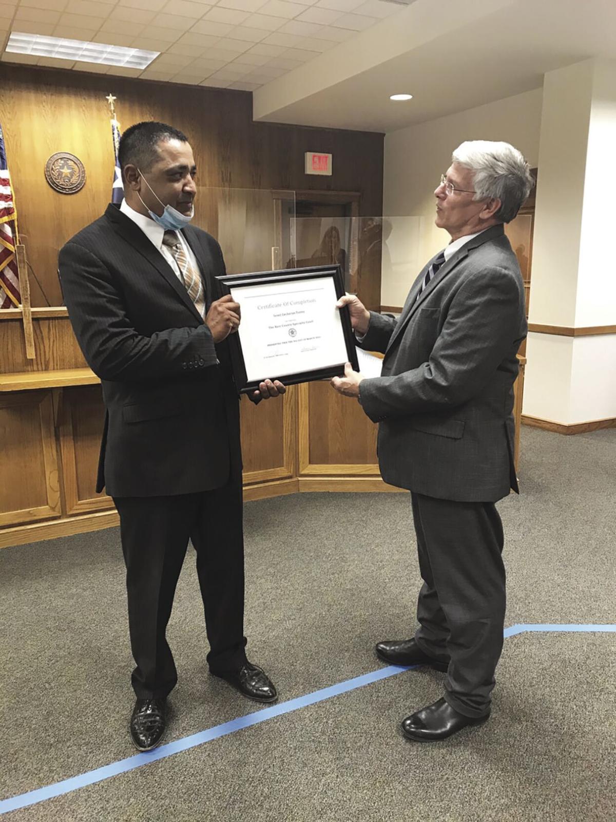 Kerr County Specialty Court celebrates second graduate | News