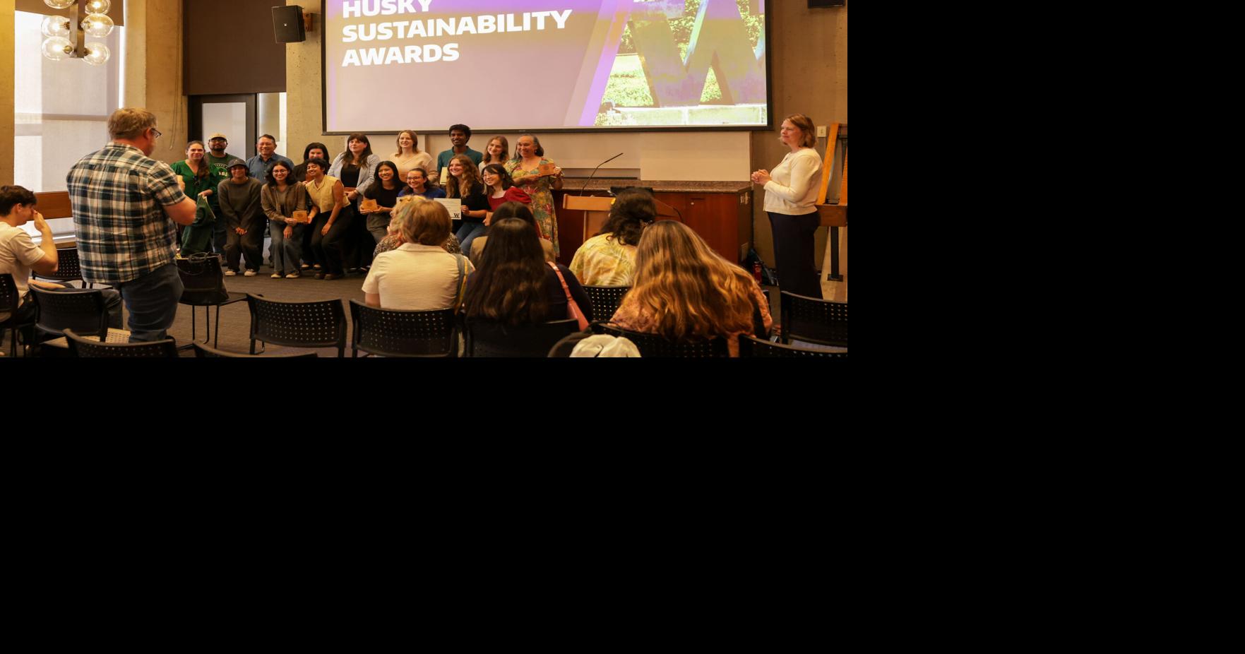 Huskies celebrated for sustainability efforts