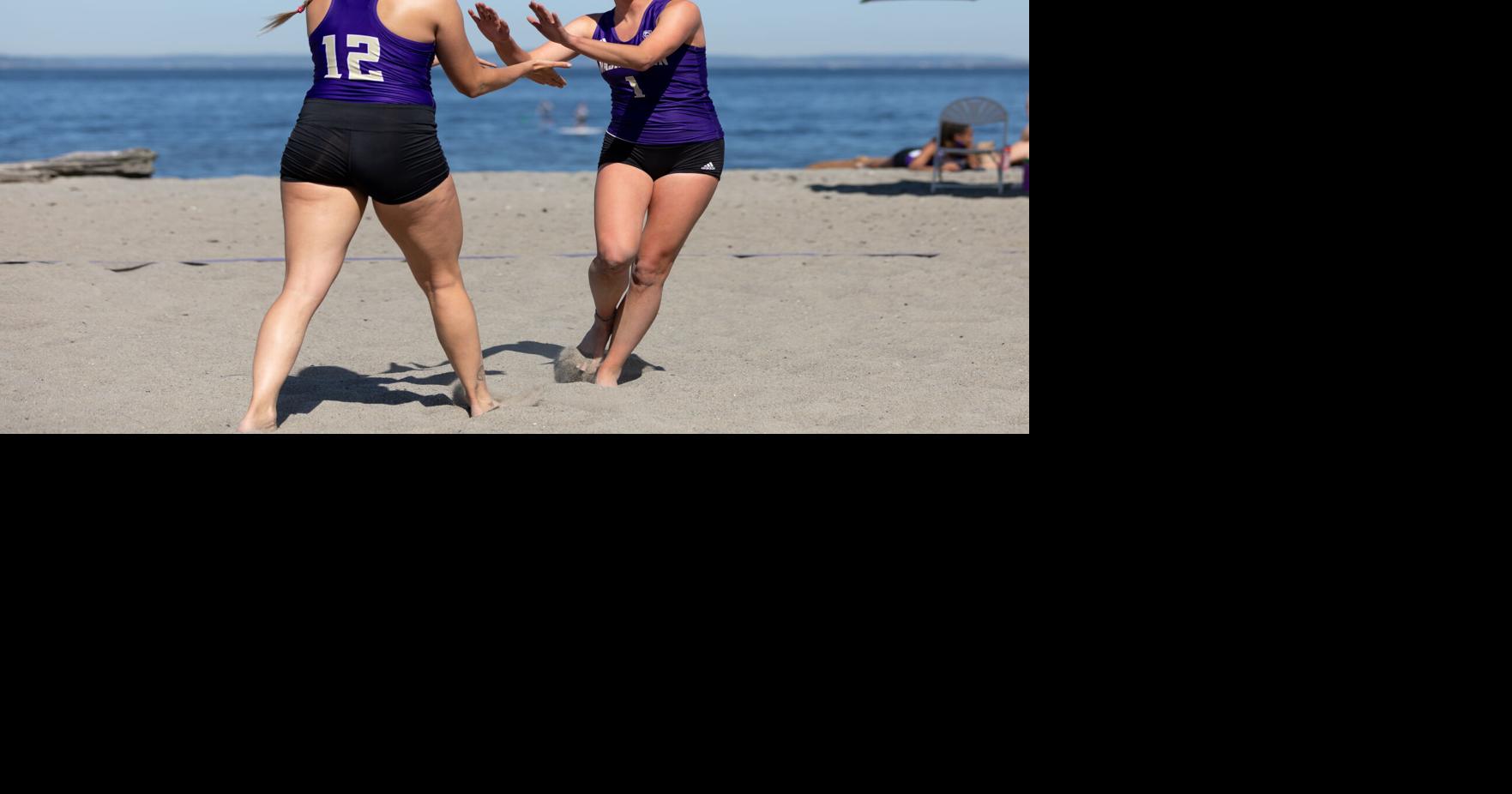 UW beach volleyball ends first day of Cal Poly Tournament Beach