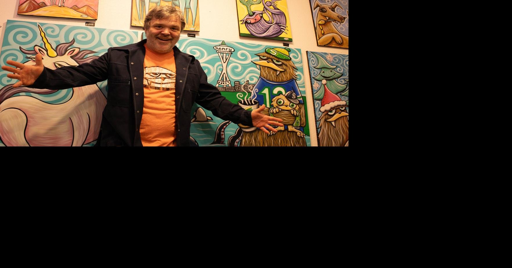 亨利：西雅图最具活力的壁画艺术家 | 社区 | dailyuw.com