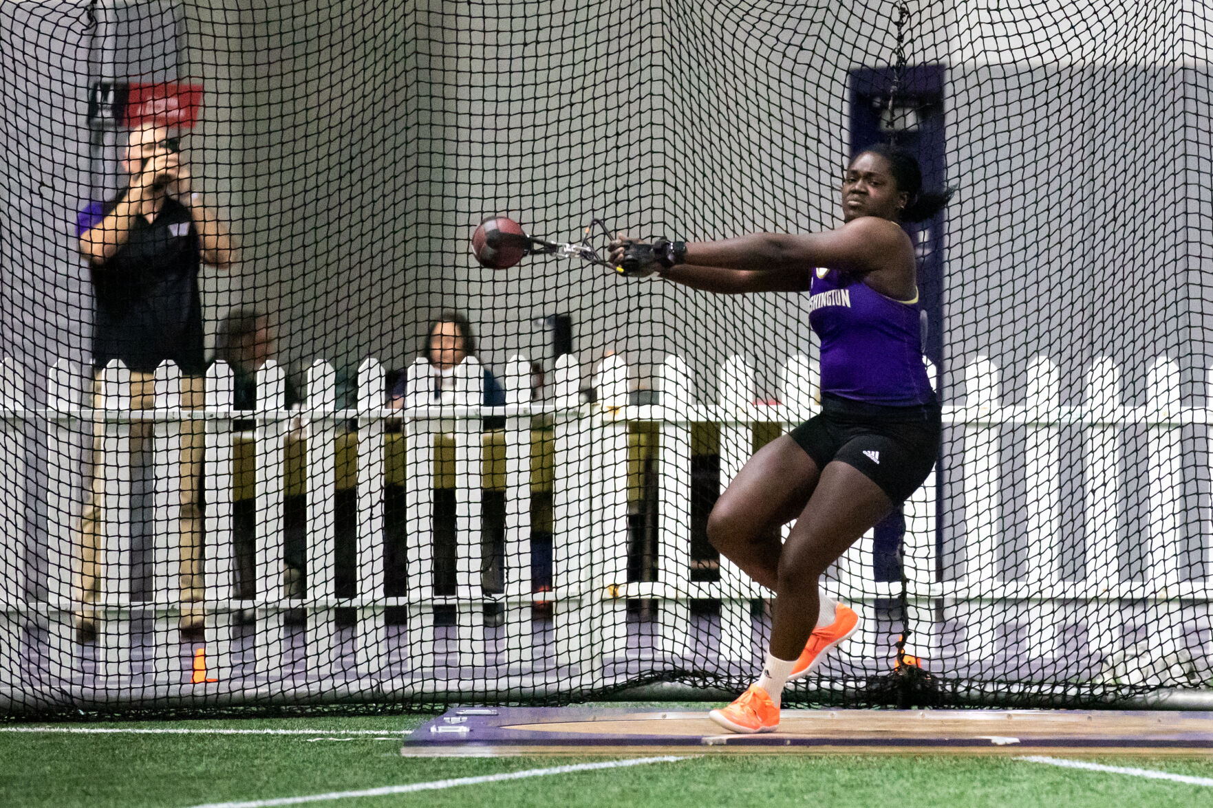 Huskies record season best throws at Triton Invitational Track