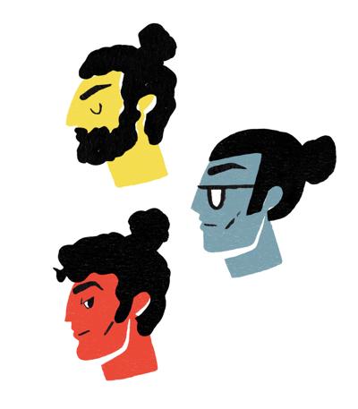 I Will Never Tolerate The Man Bun Opinion Dailyuw Com Cartoon drawings manga drawing character design sketch book character art anime character design anime poses character design references art reference poses. i will never tolerate the man bun