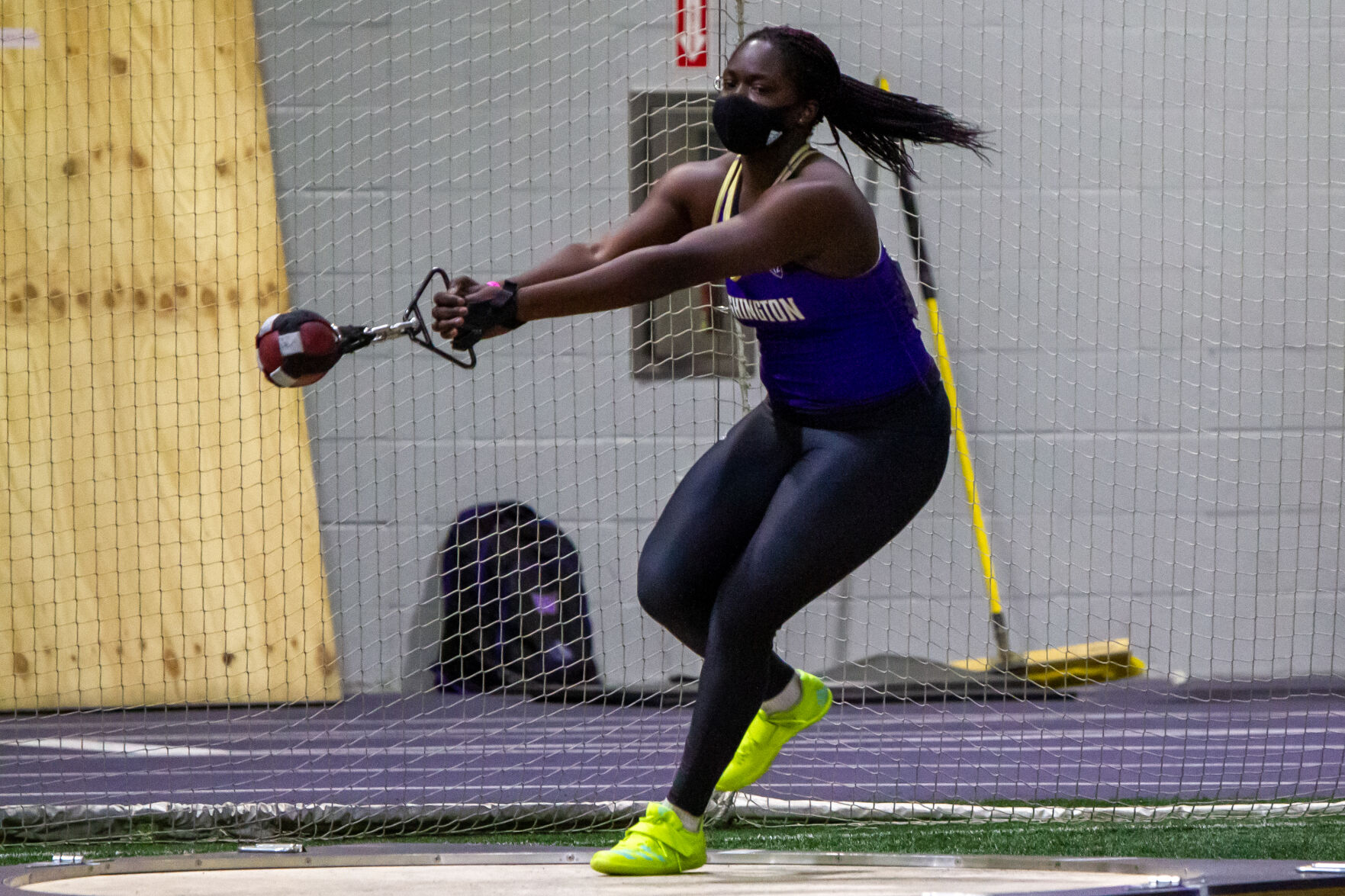 Weight throwers have their way at the UW invitational Local