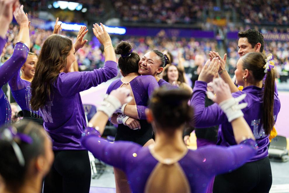 Kristin Lin sets two career-highs for Washington gymnastics against No. 5 Utah