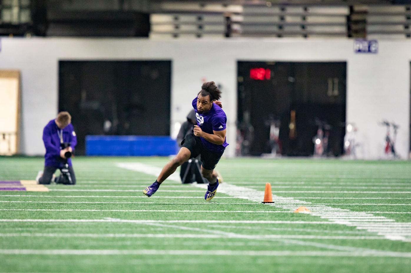 Former Huskies look towards NFL at Pro Day, Football