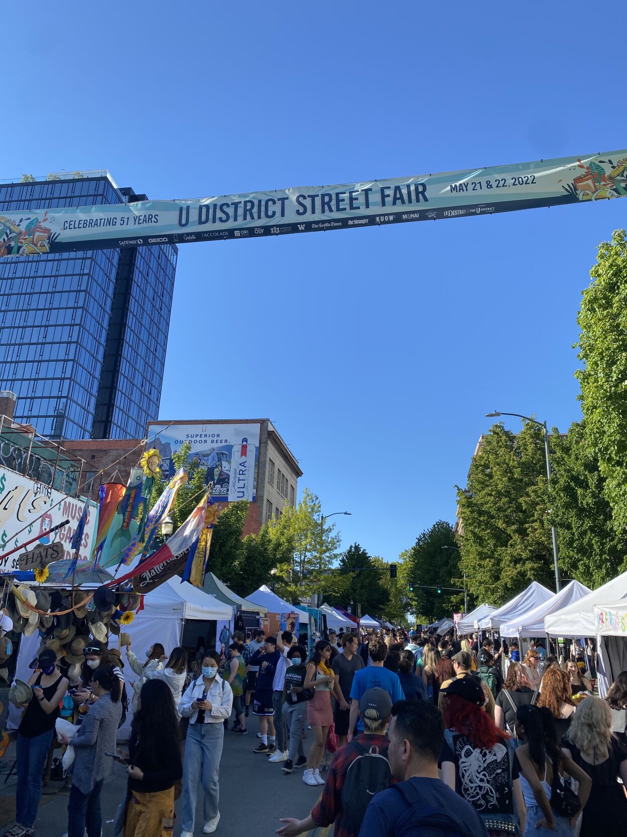 Hints of summer abound at the 2022 U District Street Fair Events