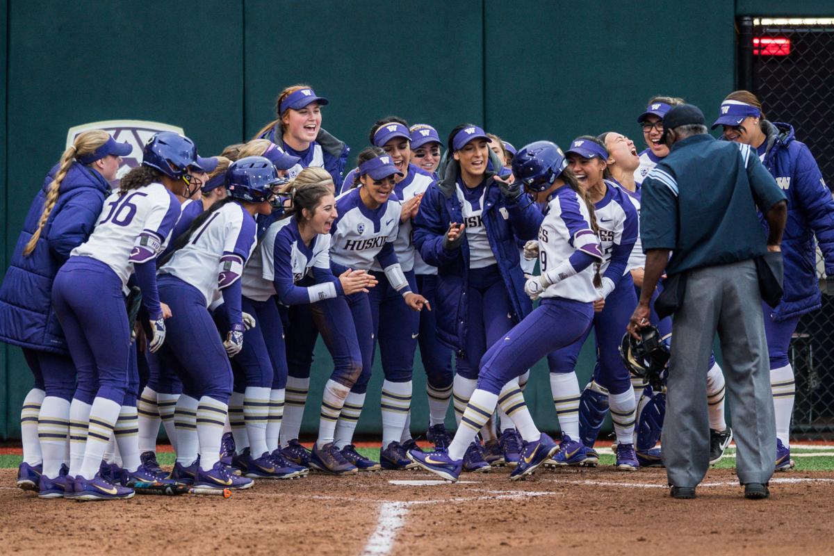 Washington softball ASU series Gallery