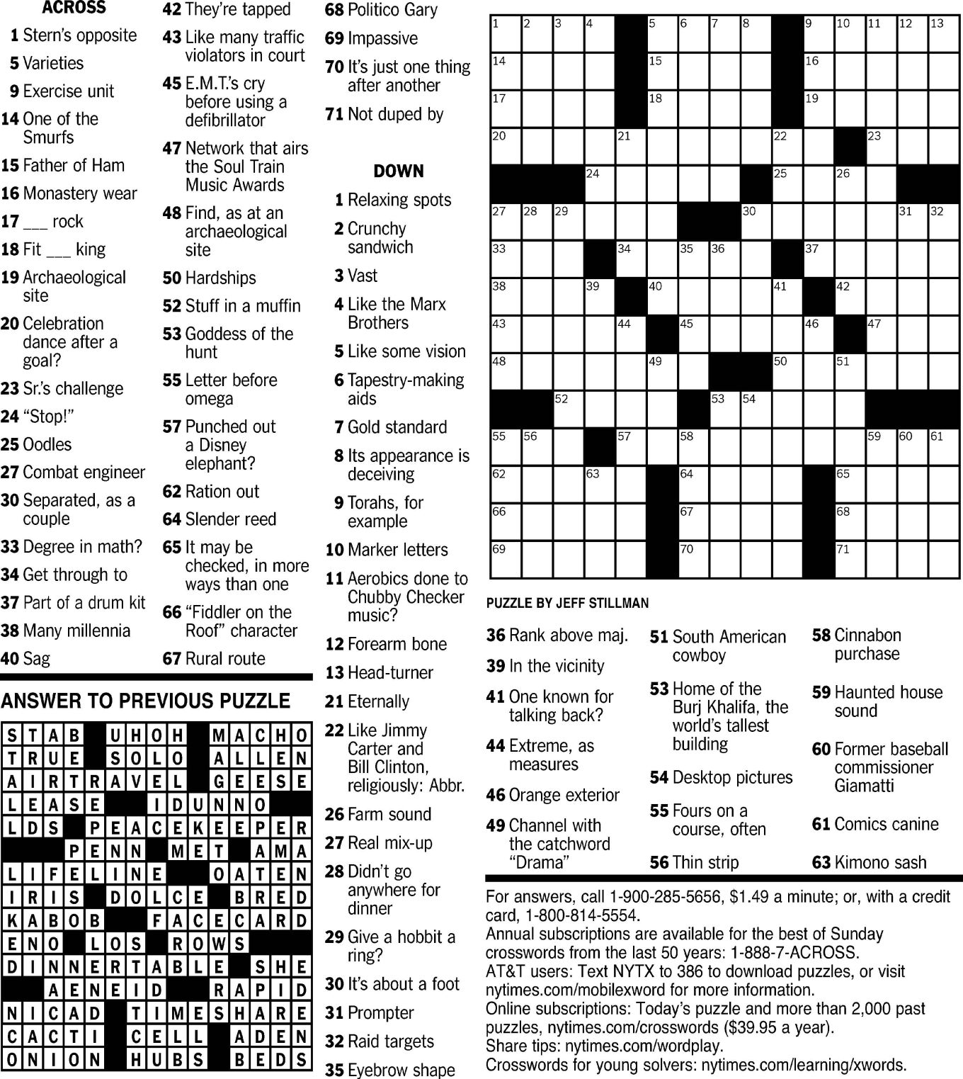 Crossword Puzzle Features davisenterprise