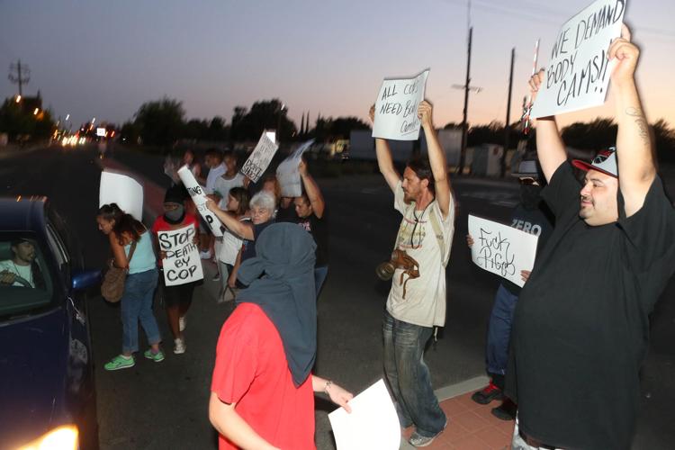 Woodland shooting protest photos Donotimport