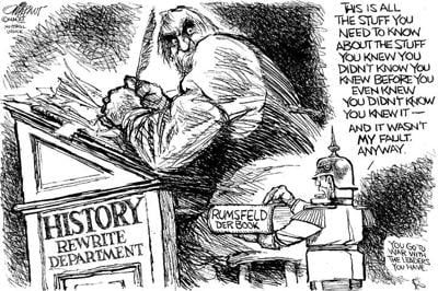 Rewriting history Cartoons davisenterprise Rewriting history Cartoons davisenterprise