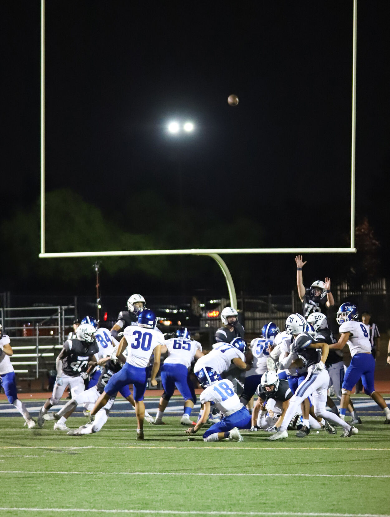 Football Blue Devils win thriller over Vikings Sports