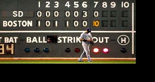 Red Sox scoreboard photo, Do-not-import