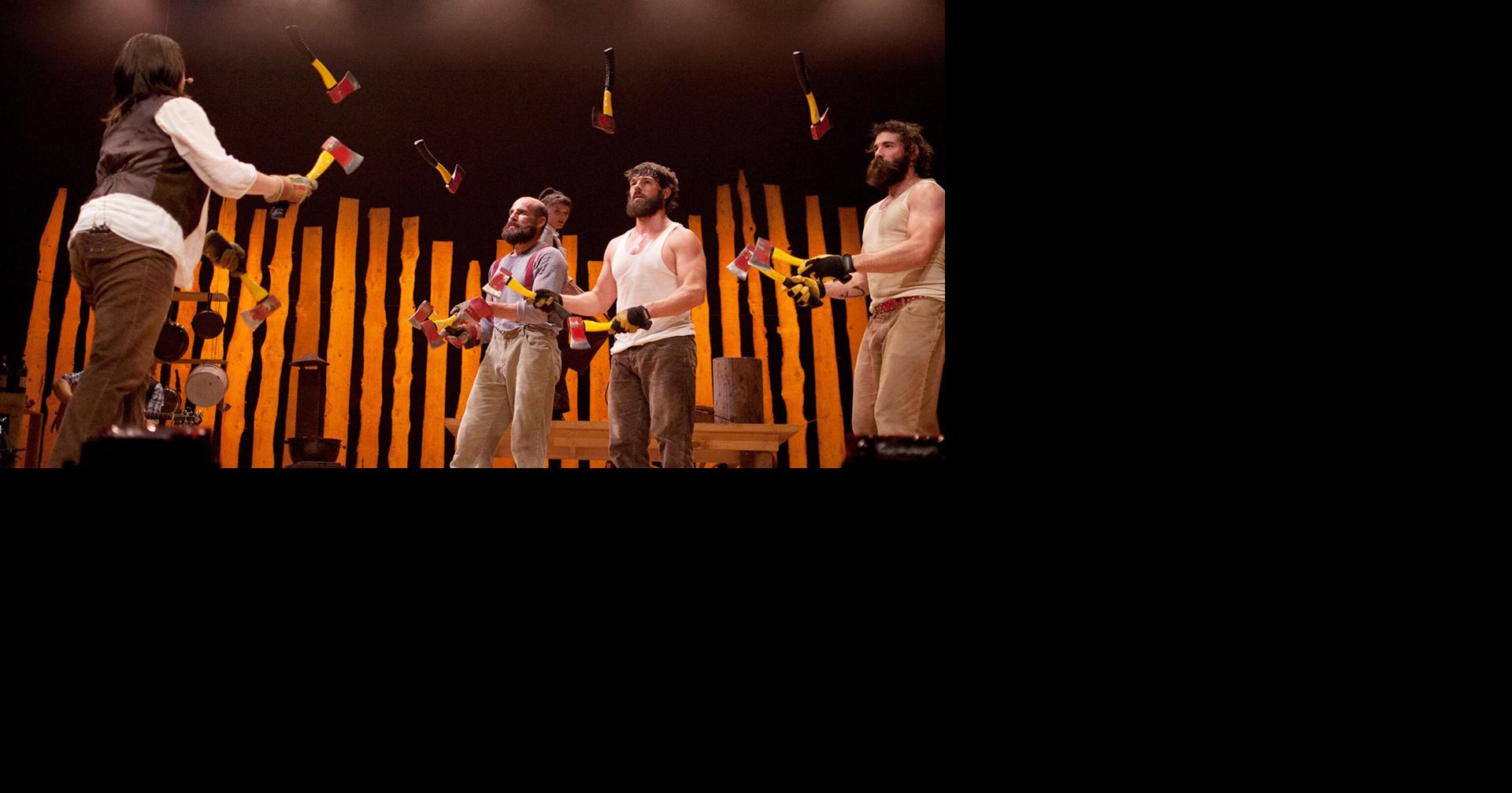 Cirque Alfonse to juggle hatchets in rollicking tribute to rustic