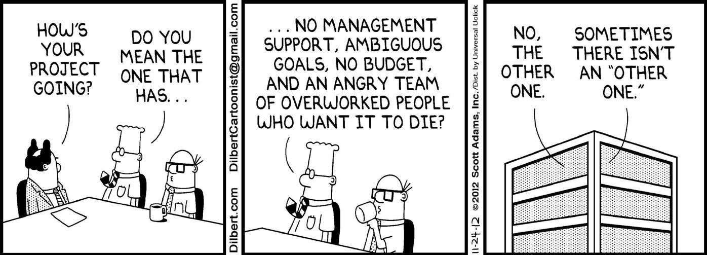 dilbert project goals