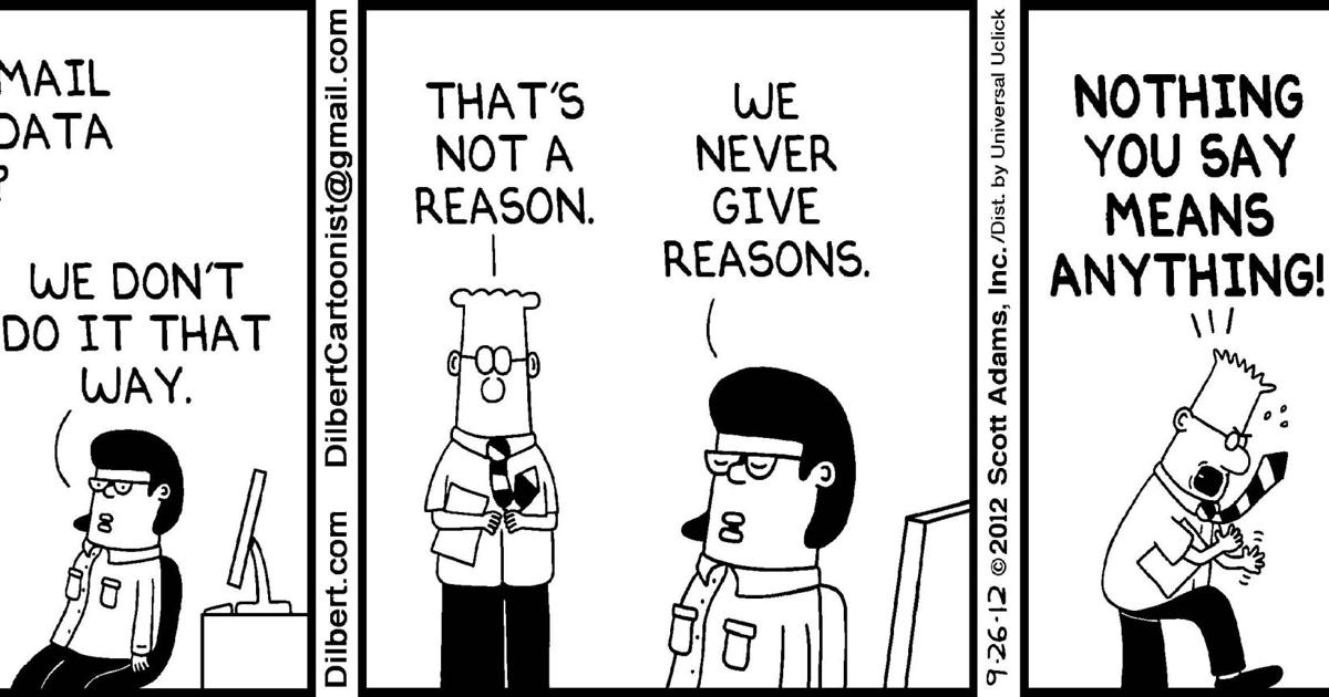 Data Protection Dilbert Dilbert | Features | davisenterprise.com