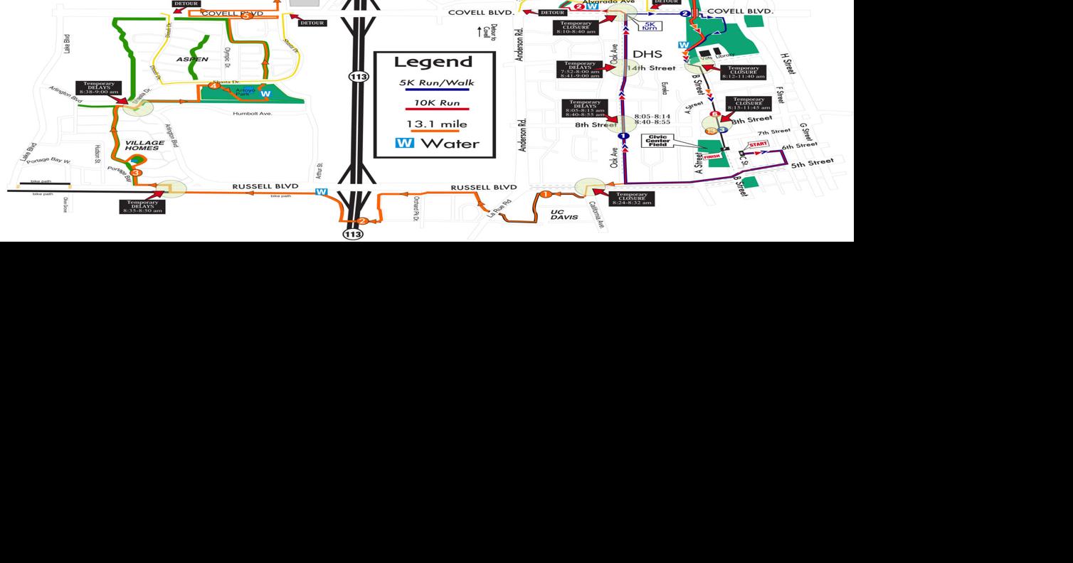 Turkey Trot map Sports