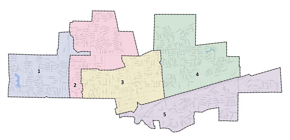 City releases draft district maps for City Council elections | News ...