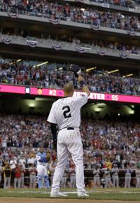 Josh Donaldson and Derek Jeter MLB All-Star Game photos