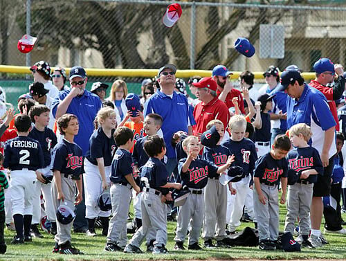 AA Pirates of Davis Little League with Dinger photo