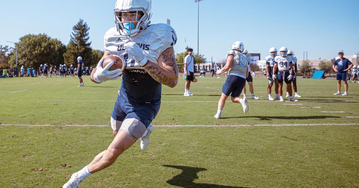 Aggie coach sees progress at scrimmage