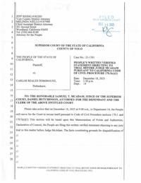 Yolo DA's bid to disqualify Dominguez trial judge denied | News ...