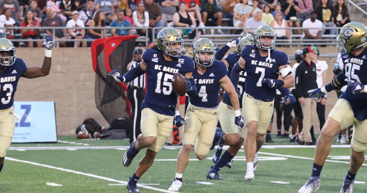 Football UC Davis wins home opener Sports